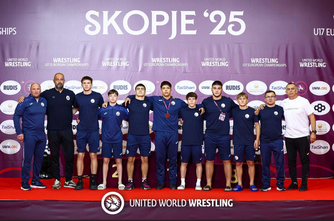 Magor Lorincz pe podium