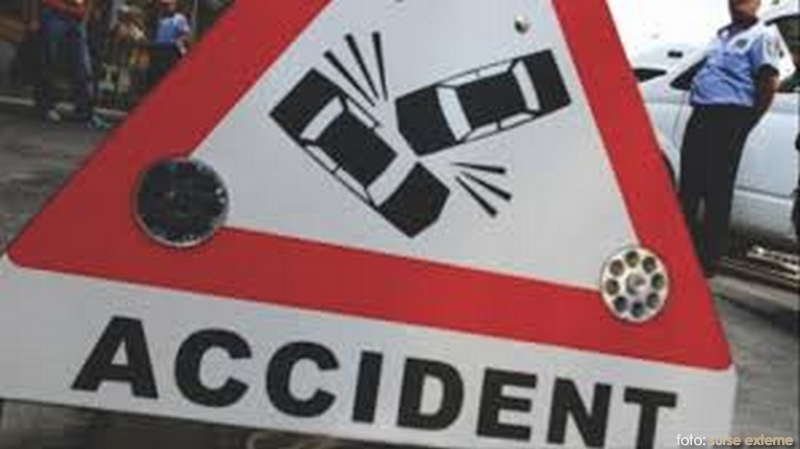 Accident pe DN 57B Accident pe DN 57B