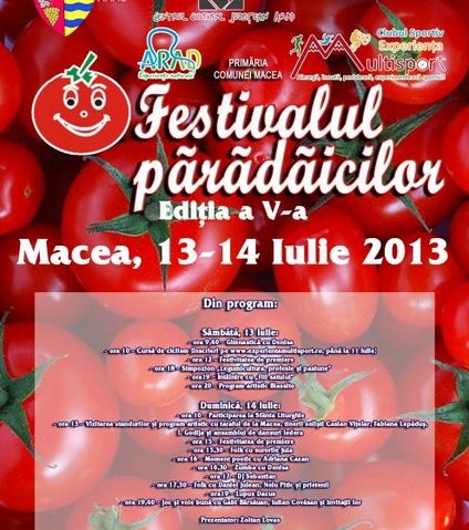 Mii de arădeni sunt aşteptaţi astăzi şi mâine la Festivalul părădăicilor de la Macea
