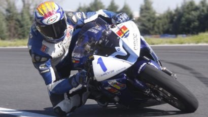 Ionel Pascotă, liderul clasei 600 cc Super Sport în Campionatul European de Est