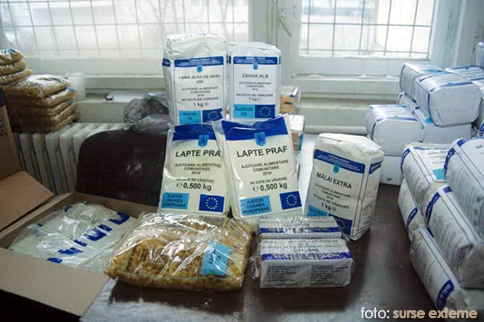 Ajutoarele alimentare rămase sunt redistribuite în Lugoj Ajutoarele alimentare rămase sunt redistribuite în Lugoj