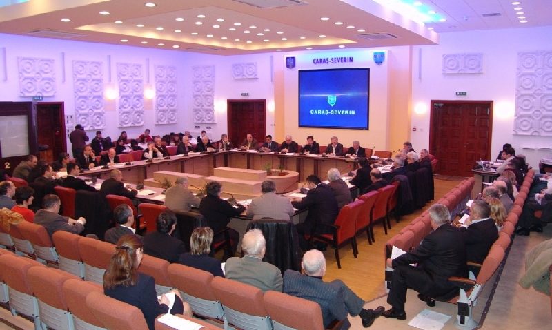 Şedință ordinară a Consiliului Județean Caraş-Severin Şedință ordinară a Consiliului Județean Caraş-Severin