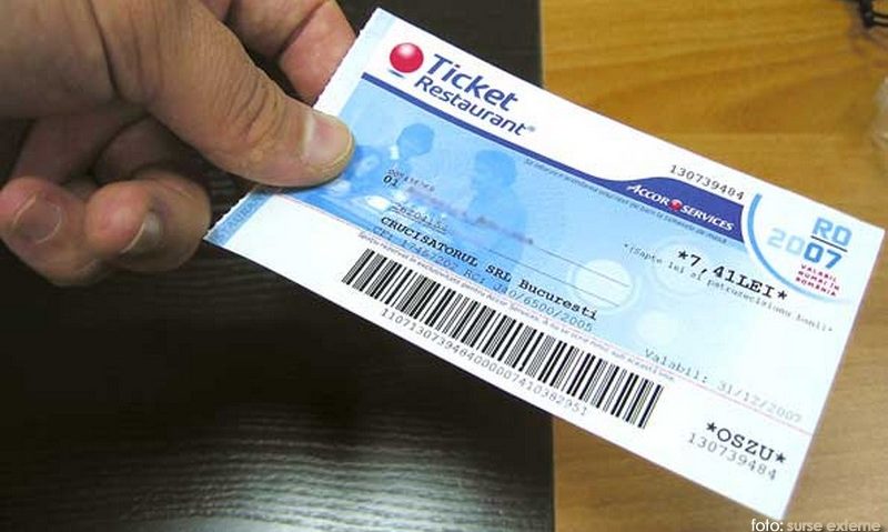 Tichetele de masă vor trece pe card Tichetele de masă vor trece pe card