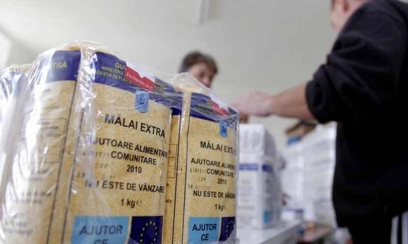 Peste 150 de tone de alimente de la UE au fost distribuite la Timișoara Peste 150 de tone de alimente de la UE au fost distribuite la Timișoara