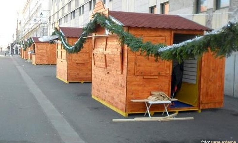 Pregătiri pentru Târgul de Crăciun Pregătiri pentru Târgul de Crăciun