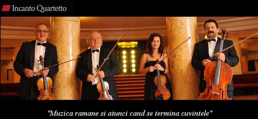 Poveste de iarnă cu Incanto Quartetto, la Bocşa Poveste de iarnă cu Incanto Quartetto, la Bocşa