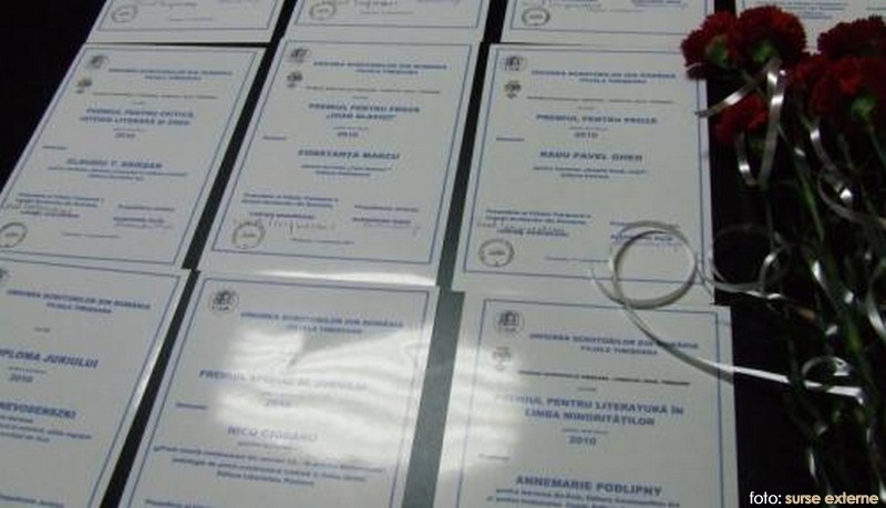 [UPDATE] [AUDIO] Doi editori reşiţeni distinşi cu premiul pentru publicistică al USR – filiala Timiş
