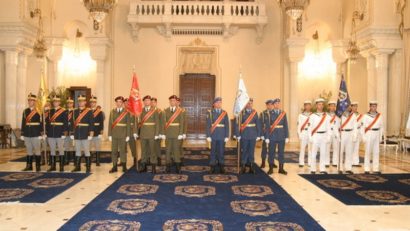 Recepţie oficială la Cotroceni
