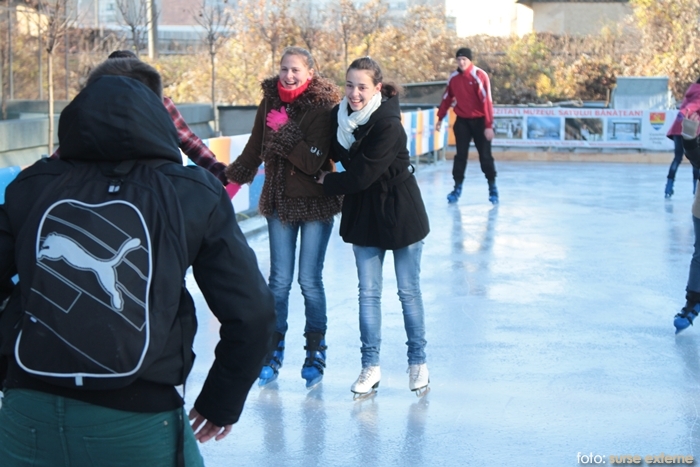 [AUDIO] Şi timişorenii au patinoar