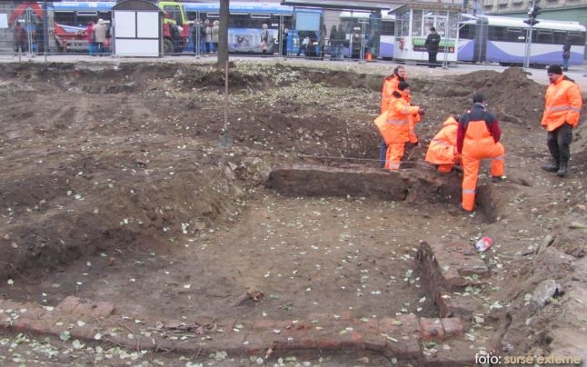 Lucrările de reabilitare din Timişoara scot la iveală urme ale istoriei Lucrările de reabilitare din Timişoara scot la iveală urme ale istoriei