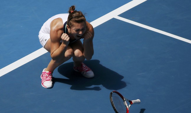 Simona Halep este în sferturi de finală la Openul Australiei Simona Halep este în sferturi de finală la Openul Australiei