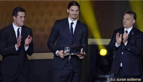 Zlatan Ibrahimovici a primit premiul Puskas Zlatan Ibrahimovici a primit premiul Puskas