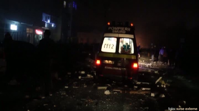 Explozie într-un apartament din Timişoara Explozie într-un apartament din Timişoara