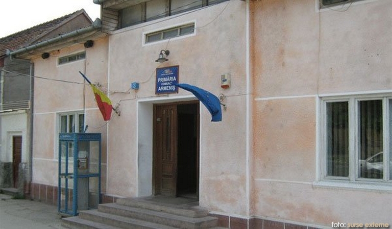 Centrul comunei Armeniş, în curs de modernizare Centrul comunei Armeniş, în curs de modernizare
