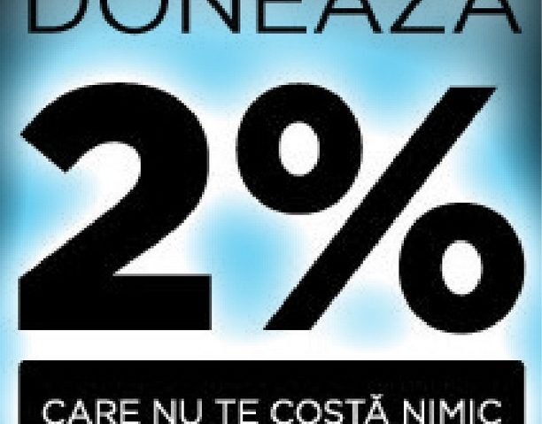 2% pentru sănătate 2% pentru sănătate