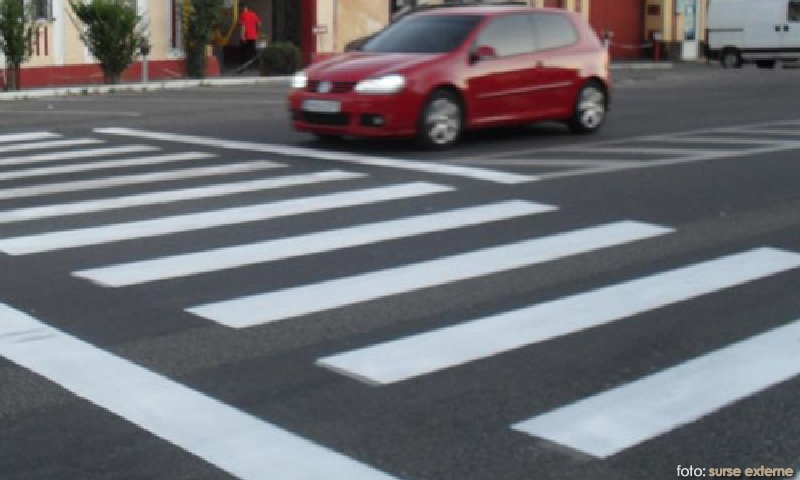 Loviţi pe trecerea de pietoni Loviţi pe trecerea de pietoni