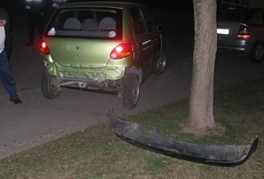 A vrut să fugă după tamponare A vrut să fugă după tamponare