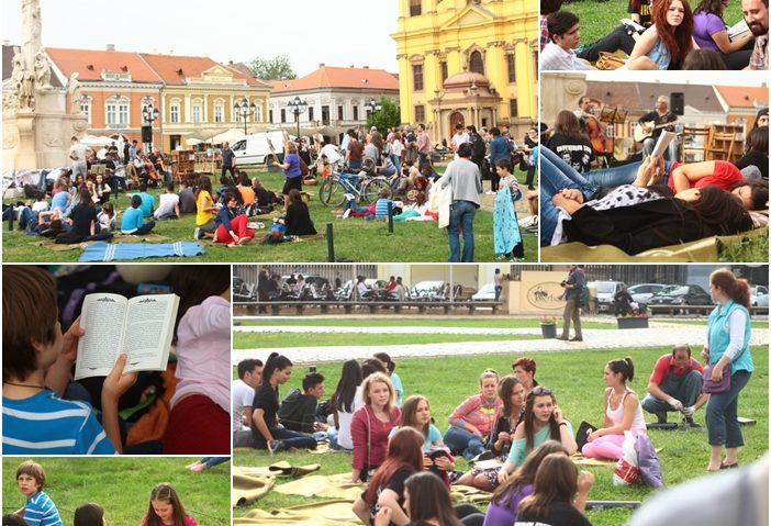 Pătura care citeşte la o nouă ediţie Pătura care citeşte la o nouă ediţie