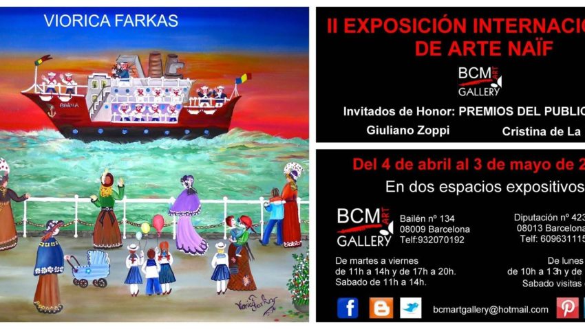 Pictură naivă reșițeană în expoziţie la Barcelona Pictură naivă reșițeană în expoziţie la Barcelona