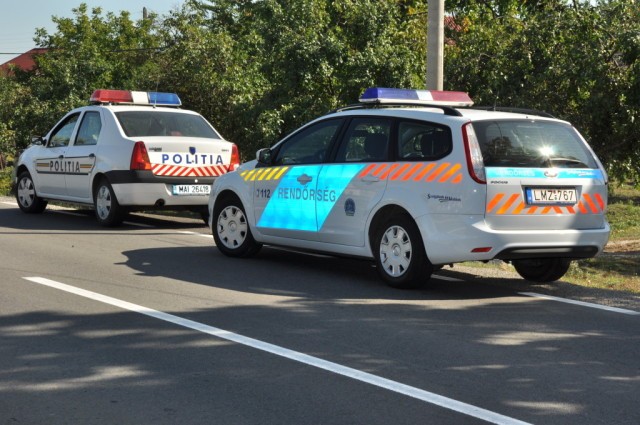 Acţiuni comune ale poliţiştilor rutieri arădeni şi maghiari Acţiuni comune ale poliţiştilor rutieri arădeni şi maghiari