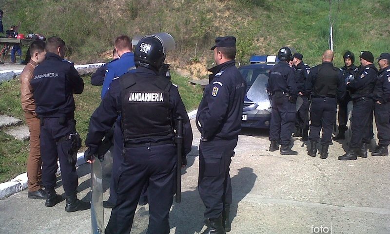 Jandarmii intră în dispozitiv Jandarmii intră în dispozitiv