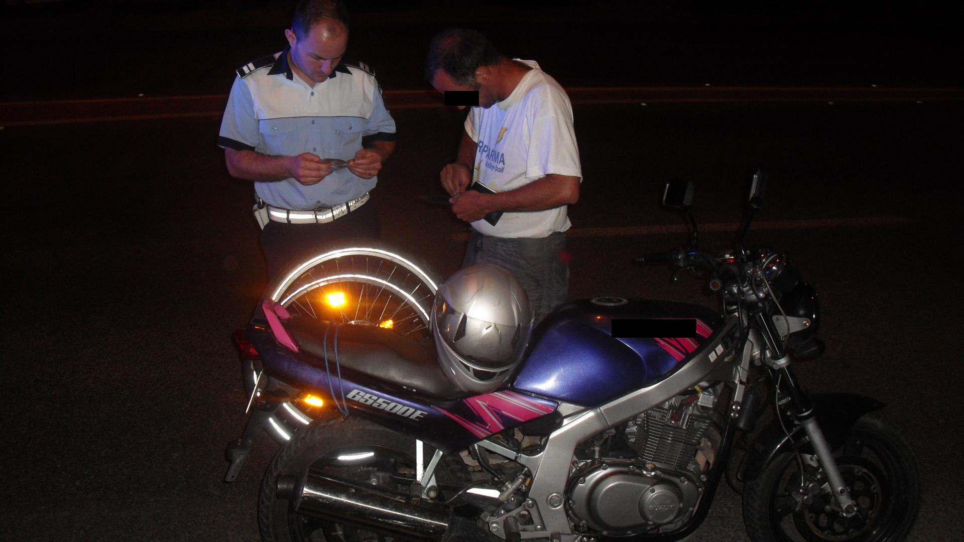 Motocicliştii din Caraş-Severin, vizaţi de acţiunile poliţiştilor