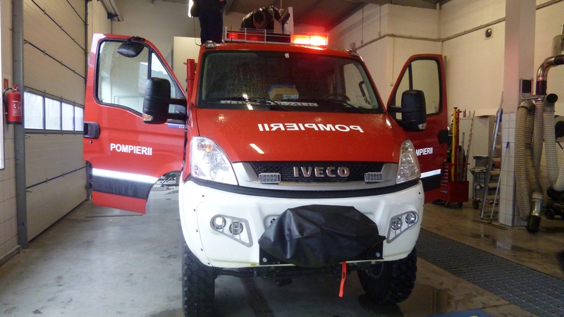 Noi autospeciale pentru ISU Noi autospeciale pentru ISU