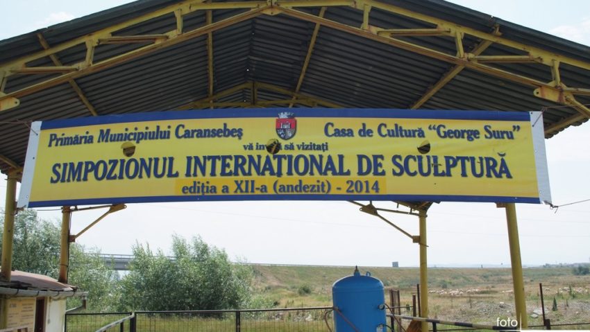 Tabăra de sculptură de la Caransebeș la final Tabăra de sculptură de la Caransebeș la final