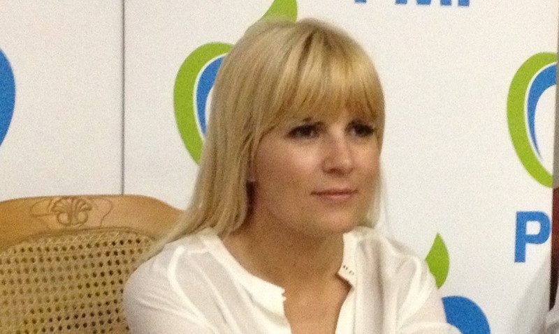 Elena Udrea la Reşiţa Elena Udrea la Reşiţa