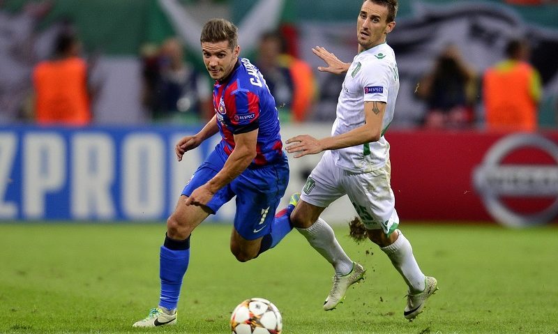 Steaua a câştigat cu 1-0 primul meci din dubla cu Ludogoreţ Razgrad, din play-off-ul Ligii Campionilor Steaua a câştigat cu 1-0 primul meci din dubla cu Ludogoreţ Razgrad, din play-off-ul Ligii Campionilor