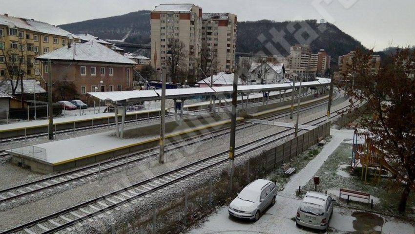 Iarna întârzie trenurile Iarna întârzie trenurile