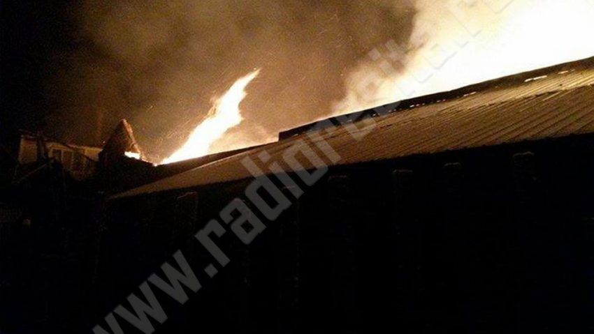 Incendiu în Bocşa Incendiu în Bocşa