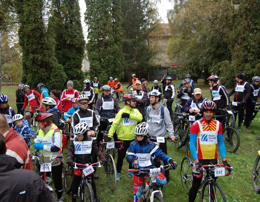 Caravana bicicletelor la Radio Cluj