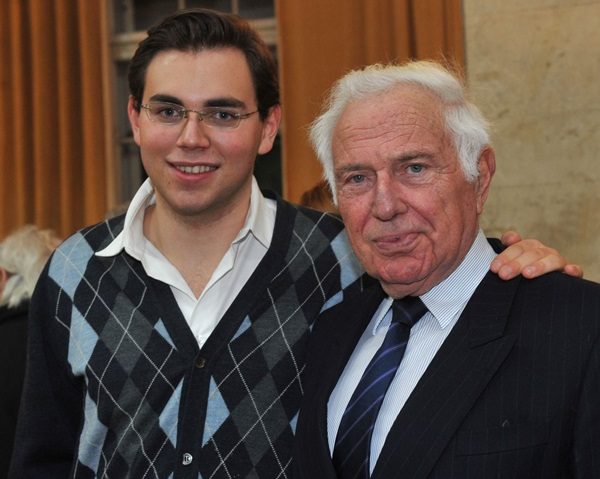 Ioan şi Liviu Holender la filarmonica timişoreană Ioan şi Liviu Holender la filarmonica timişoreană