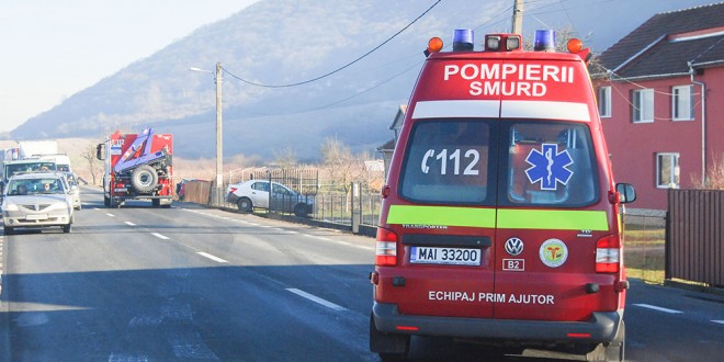 Accident grav pe DN 7 Accident grav pe DN 7