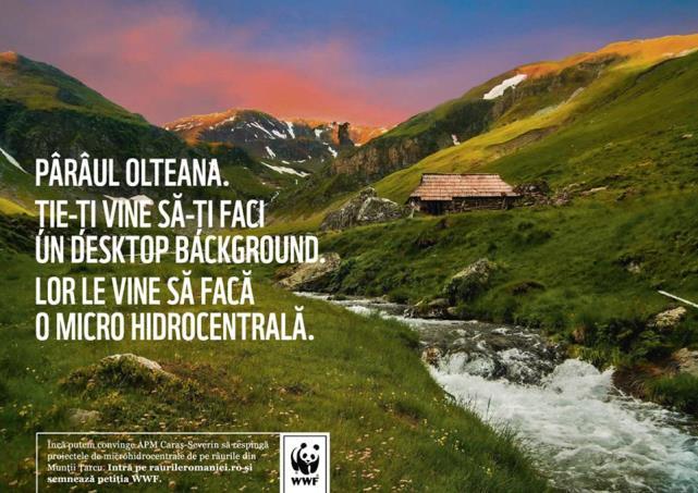 WWF România trage noi semnale: microhidrocentralele distrug râurile! WWF România trage noi semnale: microhidrocentralele distrug râurile!