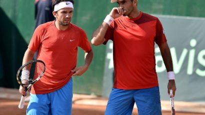 Finala de dublu a turneului de tenis BRD Năstase Țiriac Trophy se va relua luni