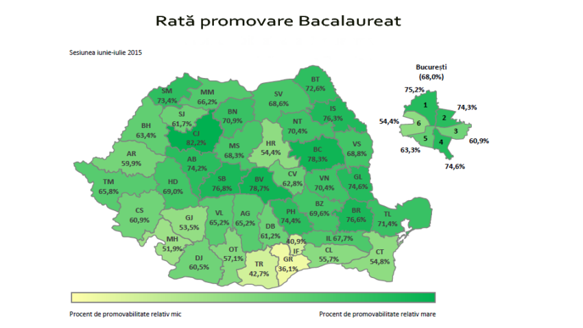 Rezultate BAC. 60% dintre elevii din Caraş-Severin au promovat Rezultate BAC. 60% dintre elevii din Caraş-Severin au promovat