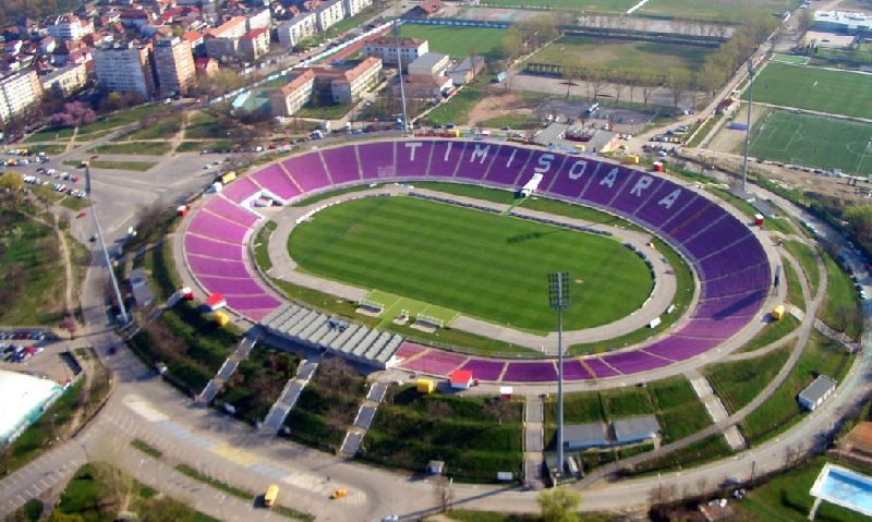 Amenajări în zona stadionului Dan Păltinișanu Amenajări în zona stadionului Dan Păltinișanu
