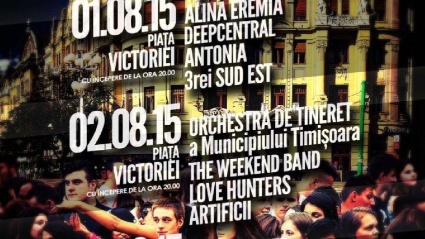 Timişoara este în sărbătoare Timişoara este în sărbătoare