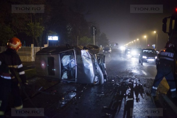 Accident pe drumul Timisoara – Giroc Accident pe drumul Timisoara – Giroc