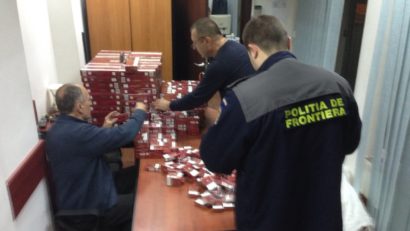 La frontieră continuă lupta cu traficanţii de ţigări