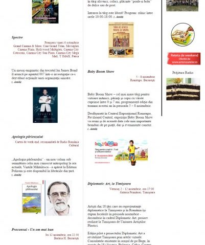 Atelierul de timp liber 6 noiembrie 2015 Atelierul de timp liber 6 noiembrie 2015