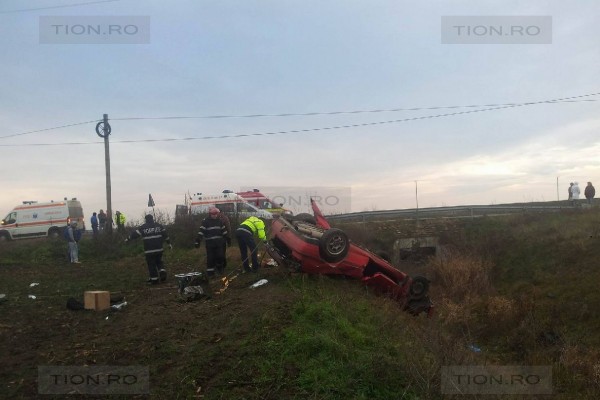 [FOTO] Accident mortal la ieșire din Periam