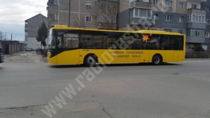 Noile autobuze ies pe traseu la Caransebeş