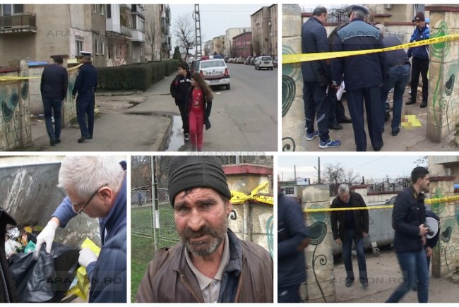 Făt descoperit mort, într-un tomberon Făt descoperit mort, într-un tomberon