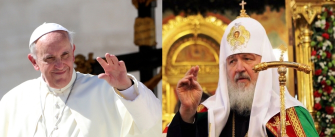Întrevedere istorică la Vatican între Papa Francisc și patriarhul ortodox Kirill al Rusiei Întrevedere istorică la Vatican între Papa Francisc și patriarhul ortodox Kirill al Rusiei