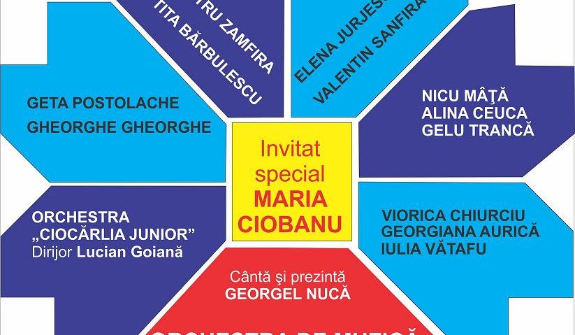 Şlagărele muzicii populare de ieri şi de azi la Sala Radio Şlagărele muzicii populare de ieri şi de azi la Sala Radio