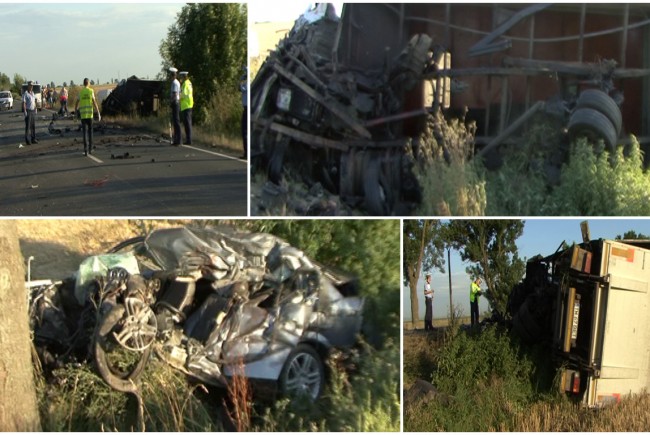 Accident mortal pe o şosea din vestul ţării. Neatenţia la volan a curmat două vieţi Accident mortal pe o şosea din vestul ţării. Neatenţia la volan a curmat două vieţi