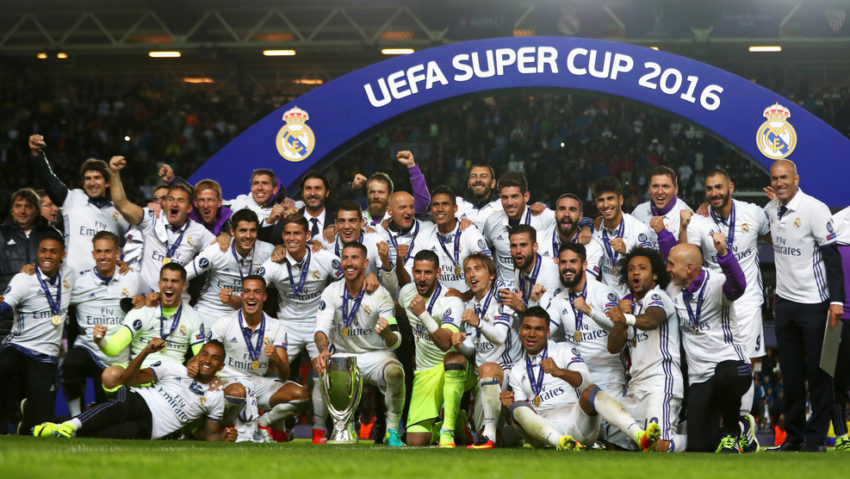 Real Madrid a câștigat Supercupa Europei Real Madrid a câștigat Supercupa Europei
